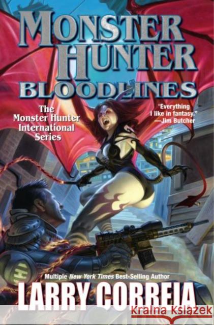 Monster Hunter Bloodlines Larry Correia 9781982192044 Baen - książka