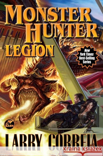 Monster Hunter Legion Larry Correia 9781668072769 Baen - książka