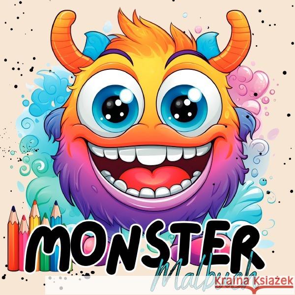 Monster Malbuch ab 4 Jahren Tier Malbücher, Lucy´s 9783758444791 epubli - książka