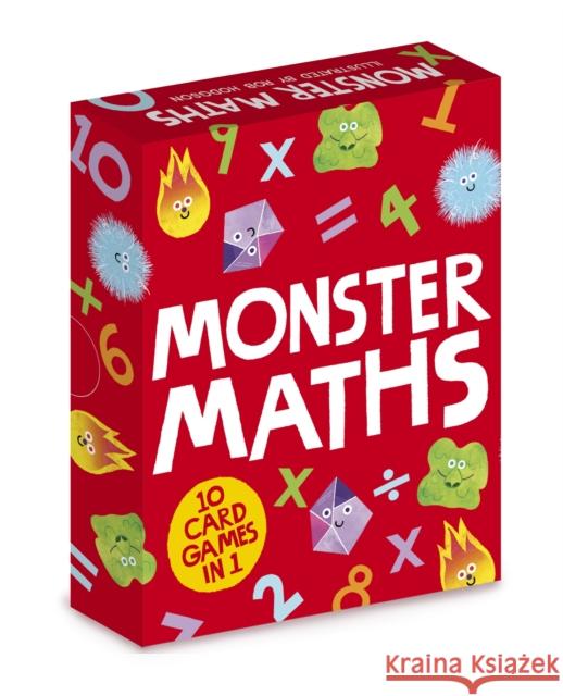 Monster Maths: Card games that create maths aces: includes 10 games!  9780857829368 Orion Publishing Co - książka