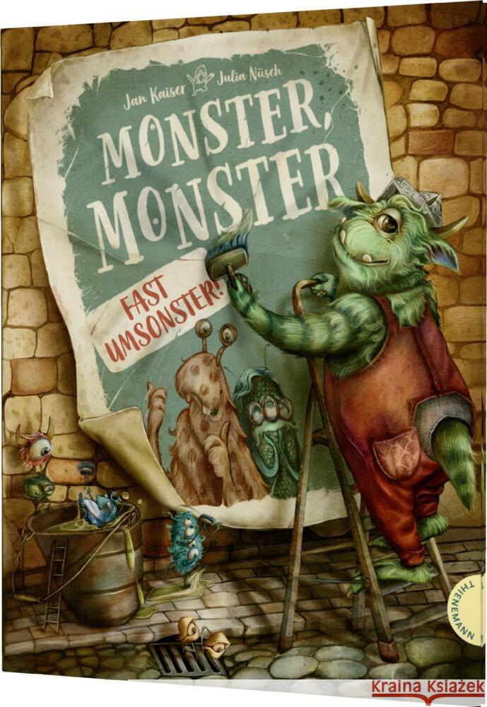 Monster, Monster, fast umsonster Kaiser, Jan 9783522460019 Thienemann in der Thienemann-Esslinger Verlag - książka