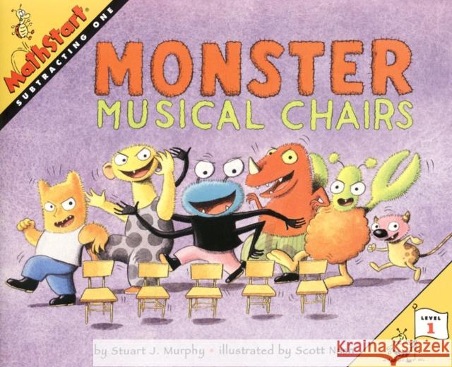 Monster Musical Chairs Stuart J. Murphy Scott Nash 9780064467308 HarperTrophy - książka