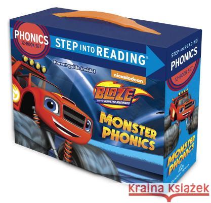 Monster Phonics (Blaze and the Monster Machines): 12 Step Into Reading Books Liberts, Jennifer 9781101940266 Random House Books for Young Readers - książka