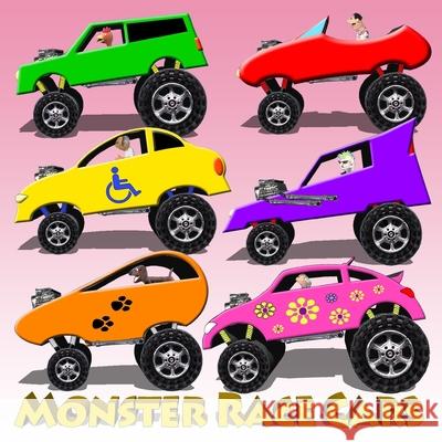 Monster Race Cars Les Anas 9781088873793 Independently Published - książka