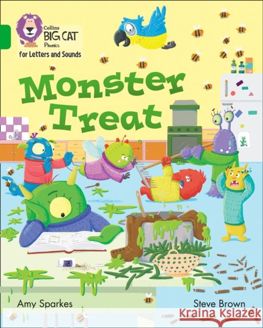 Monster Treat: Band 05/Green Amy Sparkes 9780008251673 HarperCollins Publishers - książka