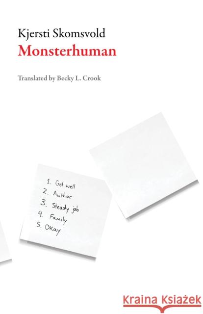 Monsterhuman Kjersti Skomsvold 9781628971804 Dalkey Archive Press - książka