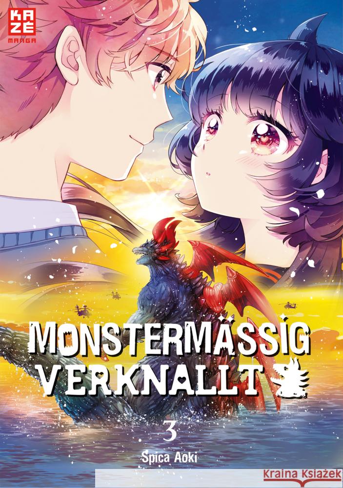 Monstermäßig verknallt. Bd.3 Aoki, Spica 9782889513420 Kazé Manga - książka