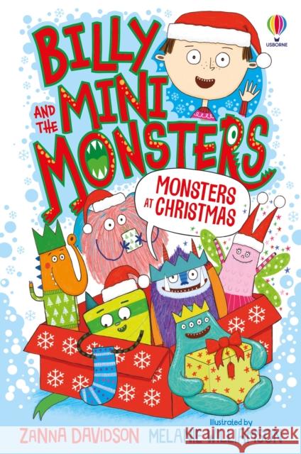 Monsters at Christmas Zanna Davidson 9781474986038 Usborne Publishing Ltd - książka