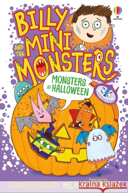 Monsters at Halloween Zanna Davidson 9781474978422 Usborne Publishing Ltd - książka