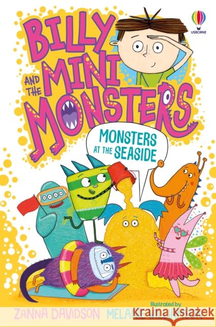 Monsters at the Seaside Zanna Davidson   9781474978415 Usborne Publishing Ltd - książka