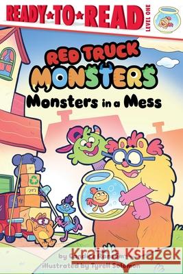 Monsters in a Mess: Ready-To-Read Level 1 Candice Ransom Tyrell Solomon 9781665901703 Simon Spotlight - książka