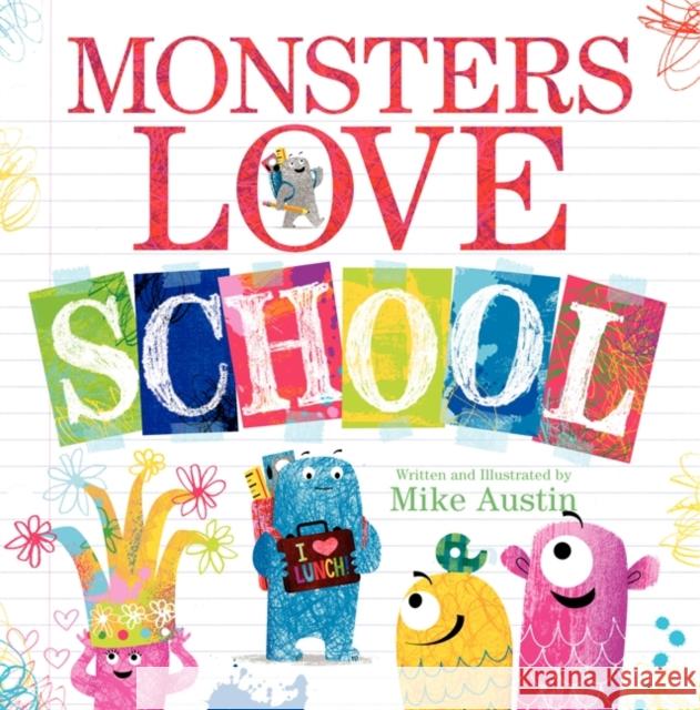 Monsters Love School Mike Austin 9780062286185 HarperCollins - książka