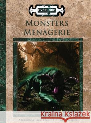 Monsters Menagerie David Thompson, David Thompson, John Middick 9781951259112 Manchild Ltd - książka