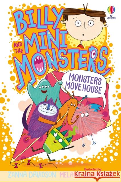 Monsters Move House Zanna Davidson Melanie Williamson  9781474978392 Usborne Publishing Ltd - książka