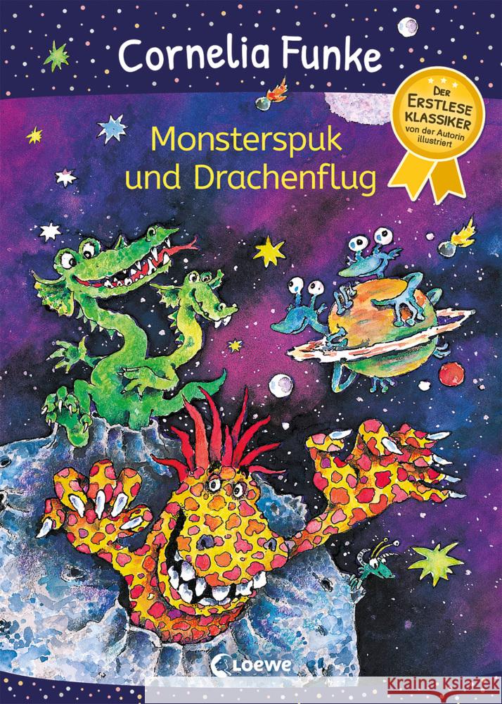 Monsterspuk und Drachenflug Funke, Cornelia 9783743216846 Loewe - książka