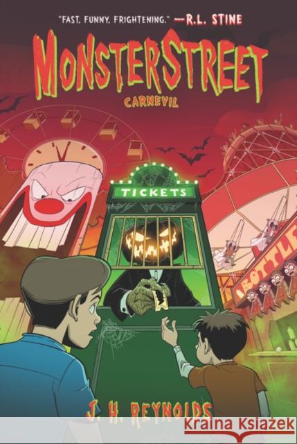 Monsterstreet: Carnevil Reynolds, J. H. 9780062869418 Katherine Tegen Books - książka