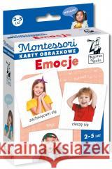 Montessori. Karty obrazkowe Emocje (2-5 lat) Katarzyna Dołhun, Izabela Gołaszewska, Monika Bia 9788367219686 Edgard - książka