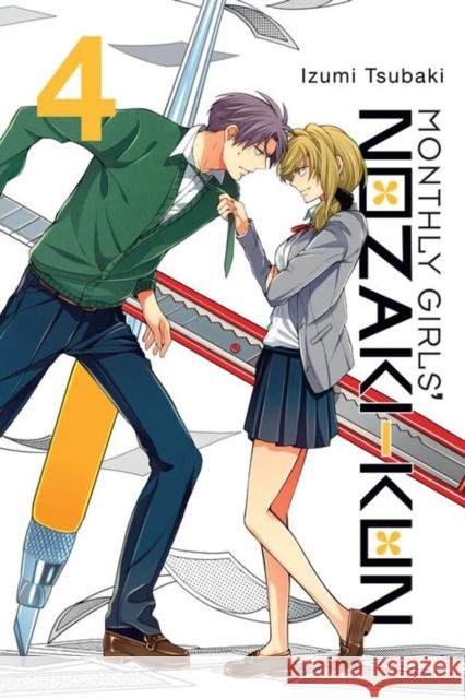 Monthly Girls' Nozaki-Kun, Vol. 4 Izumi Tsubaki 9780316391603 Yen Press - książka