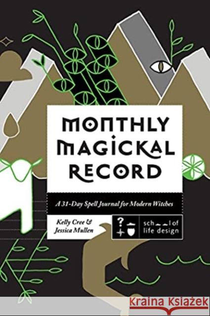 Monthly Magickal Record Mullen 9781648410406 Perigee Books - książka