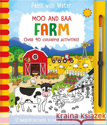 Moo and Baa - Farm Rachael McLean Jenny Copper 9781801051217 Imagine That - książka
