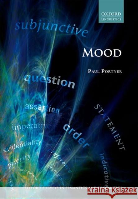 Mood Paul Portner 9780199547531 Oxford University Press, USA - książka