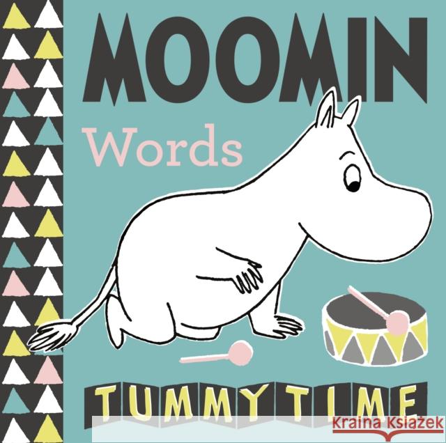 Moomin Baby: Words Tummy Time Concertina Book Tove Jansson 9780241448274 Penguin Random House Children's UK - książka