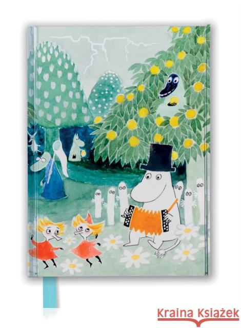 Moomin: Cover of Finn Family Moomintroll (Foiled Journal) Flame Tree Studio   9781787555587 Flame Tree Publishing - książka