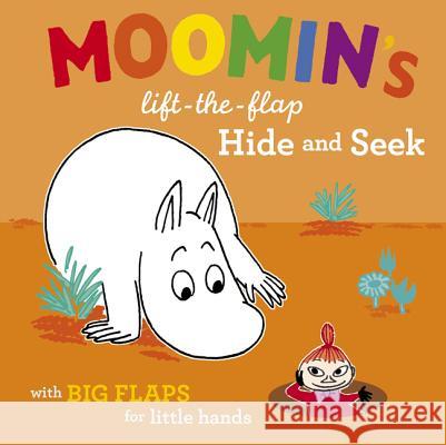 Moomin's Lift-The-Flap Hide and Seek: With Big Flaps for Little Hands Tove Jansson 9780374350512 Farrar Straus Giroux - książka
