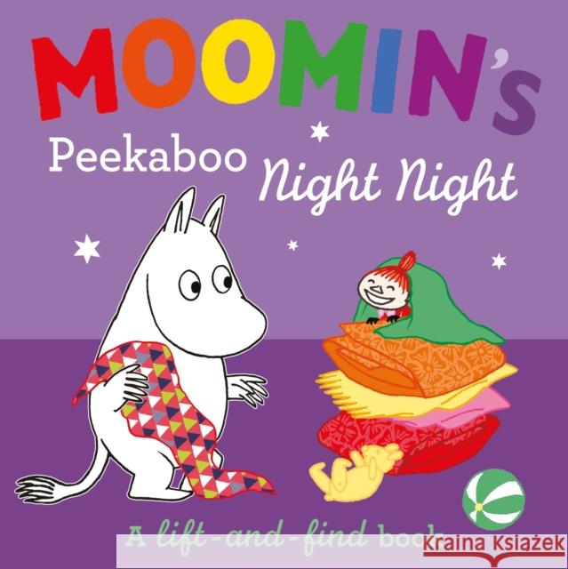 Moomin’s Peekaboo Night Night: A Lift-and-Find Book Tove Jansson 9780241649800 Penguin Random House Children's UK - książka