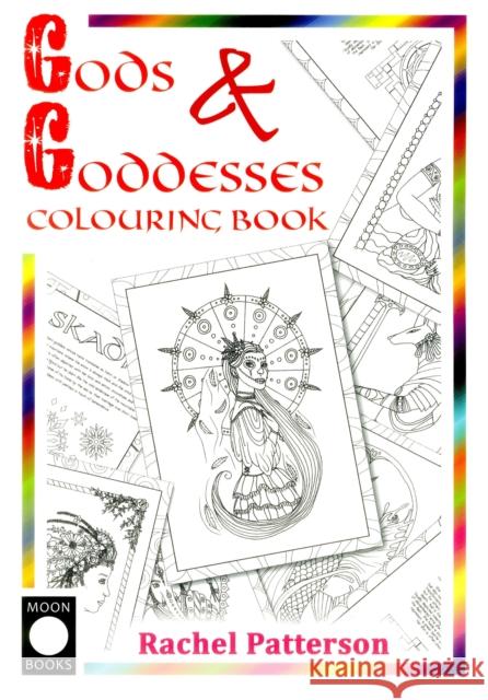 Moon Books Gods & Goddesses Colouring Book Rachel Patterson 9781782791270 John Hunt Publishing - książka