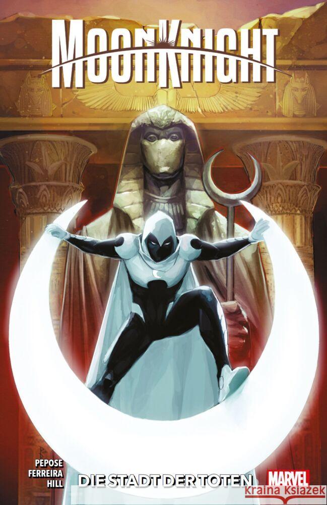 Moon Knight: Stadt der Toten Pepose, David, Ferreira, Marcelo, Hill, Sean Damien 9783741638442 Panini Manga und Comic - książka