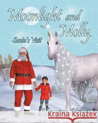 Moonlight and Molly: Santa's Visit Maureen Harris 9781732071926 Hobo Publishing - książka