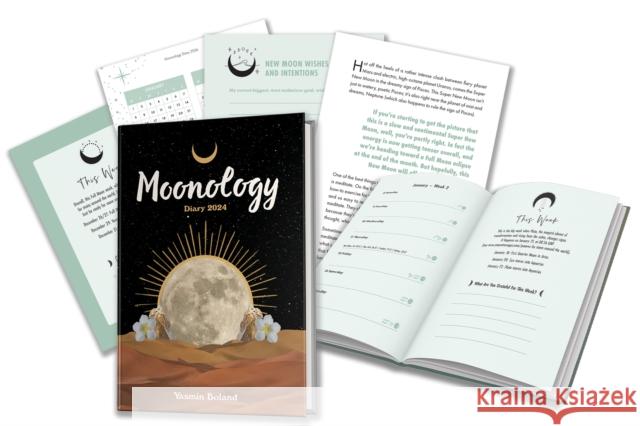 Moonology™ Diary 2024 Yasmin Boland 9781788176590 Hay House UK Ltd - książka