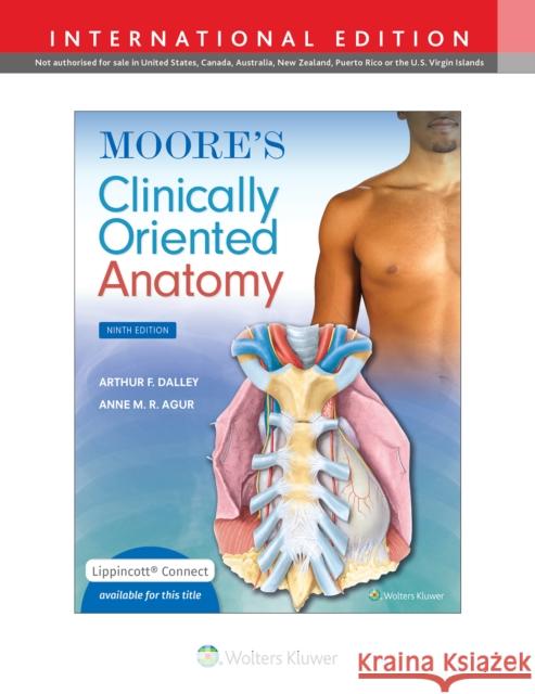 Moore's Clinically Oriented Anatomy Anne M. R. Agur 9781975209551 Wolters Kluwer Health - książka