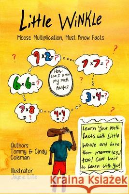 Moose Multiplication, Must Know Facts Cindy Coleman, Tommy Coleman 9798320517704 Independently Published - książka