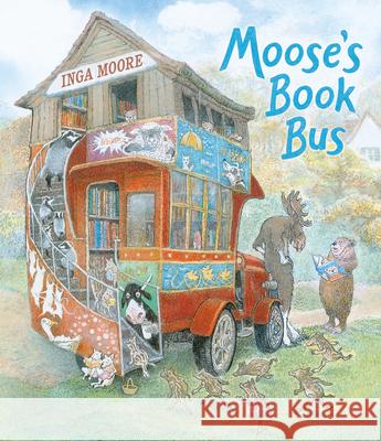 Moose's Book Bus Inga Moore Inga Moore 9781536217674 Candlewick Press (MA) - książka