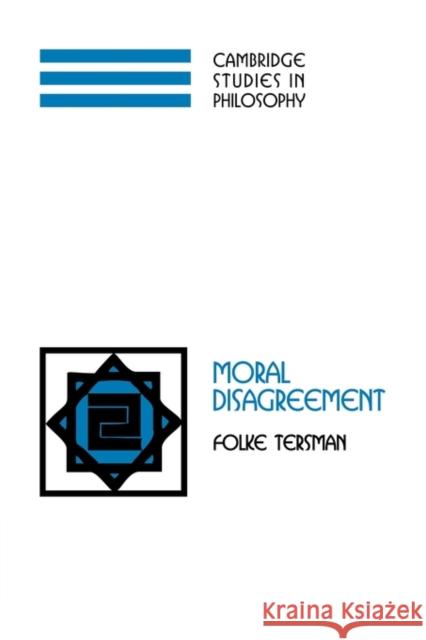Moral Disagreement Folke Tersman 9780521115551 Cambridge University Press - książka