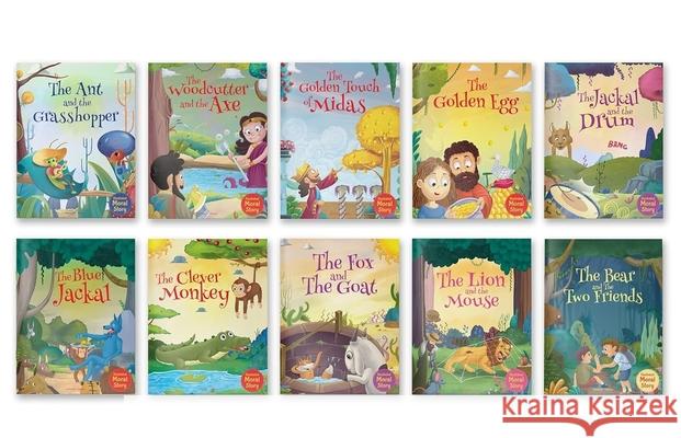 Moral Stories: Illustrated Wonder House Books 9789354409769 Prakash Books - książka