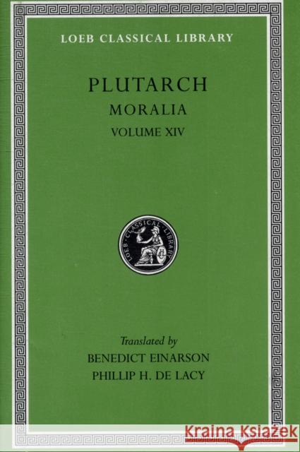 Moralia Plutarch 9780674994720  - książka