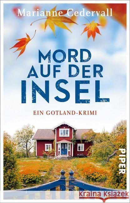 Mord auf der Insel : Ein Gotland-Krimi Cedervall, Marianne 9783492311793 Piper - książka