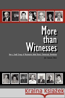 More Than Witnesses Jim Stentzel Group Mn 9781933449623 Nightengale Media LLC Company - książka