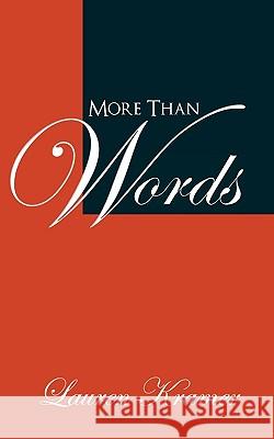 More Than Words Lauren Kramer 9781426933899 Trafford Publishing - książka