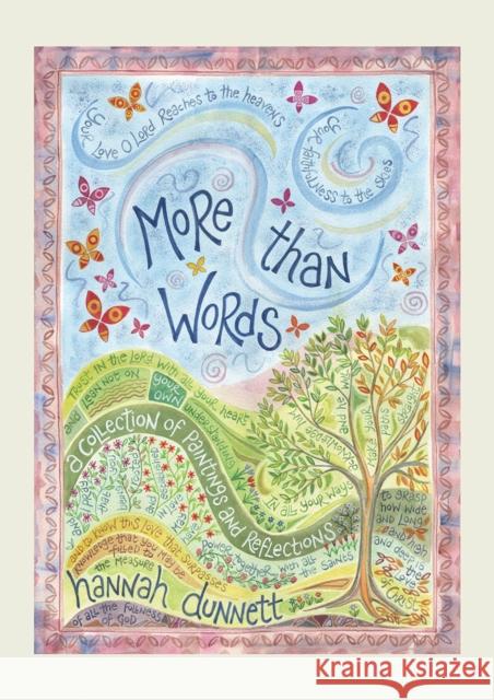 More Than Words: A Collection of Paintings and Reflections Hannah Dunnett 9780857217936 SPCK Publishing - książka