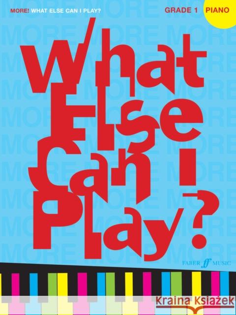 More! What Else Can I Play? Grade 1 Alfred Music 9780571530472  - książka