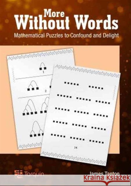 More Without Words: Mathematical Puzzles to Confound and Delight James Tanton 9781907550249 Tarquin Publications - książka