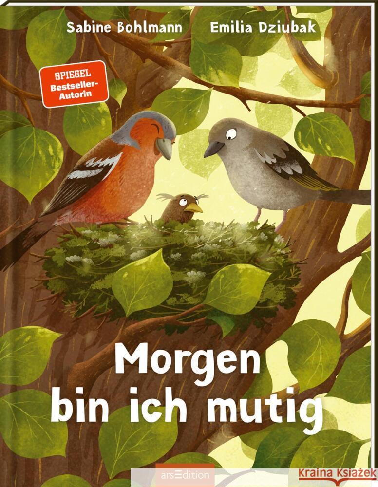 Morgen bin ich mutig Bohlmann, Sabine 9783845861005 ars edition - książka