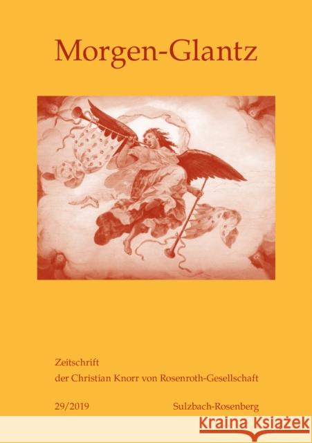 Morgen-Glantz 29 (2019) Rosmarie Zeller 9783034338509 Peter Lang Gmbh, Internationaler Verlag Der W - książka