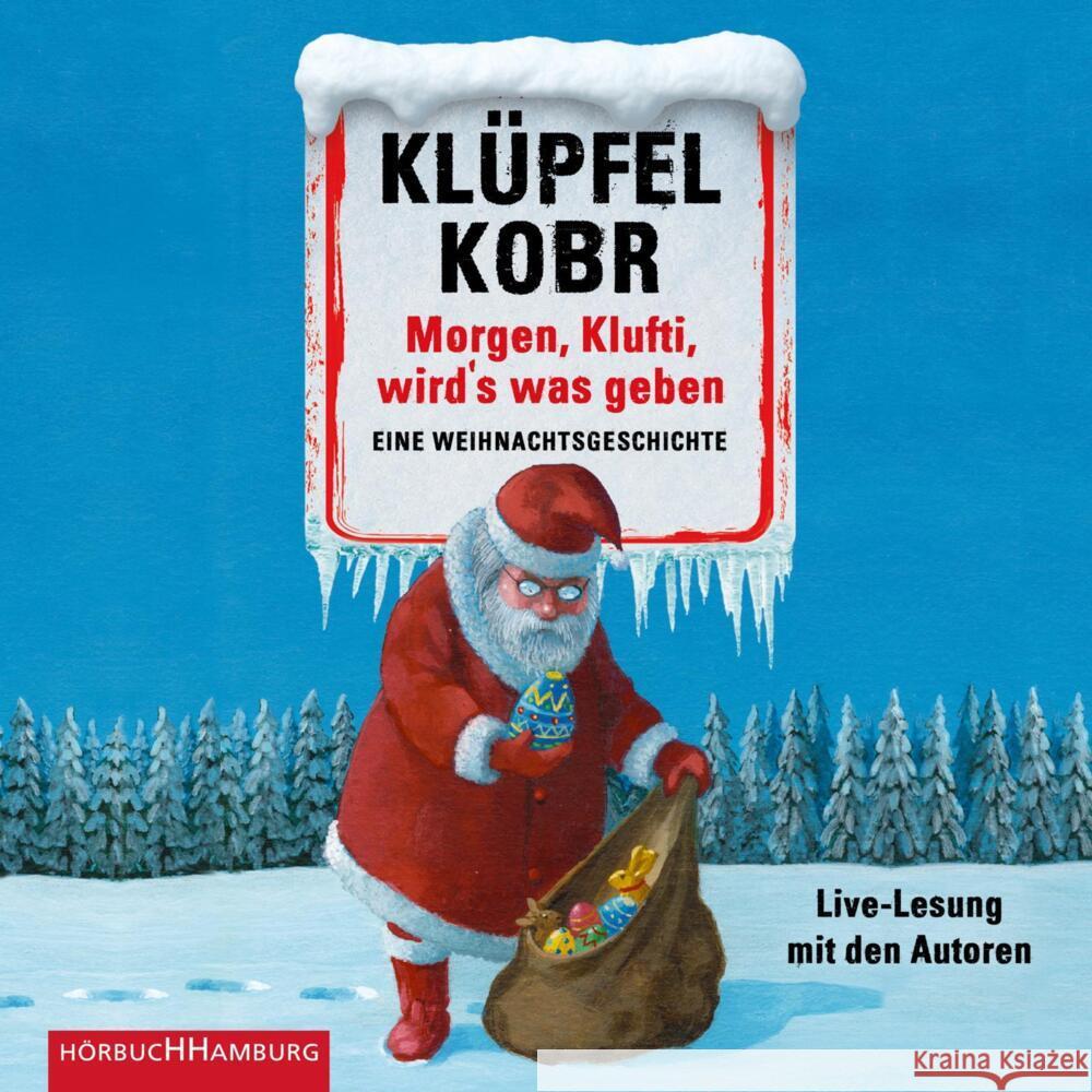 Morgen, Klufti, wird's was geben, 3 Audio-CD Klüpfel, Volker, Kobr, Michael 9783957132512 Hörbuch Hamburg - książka