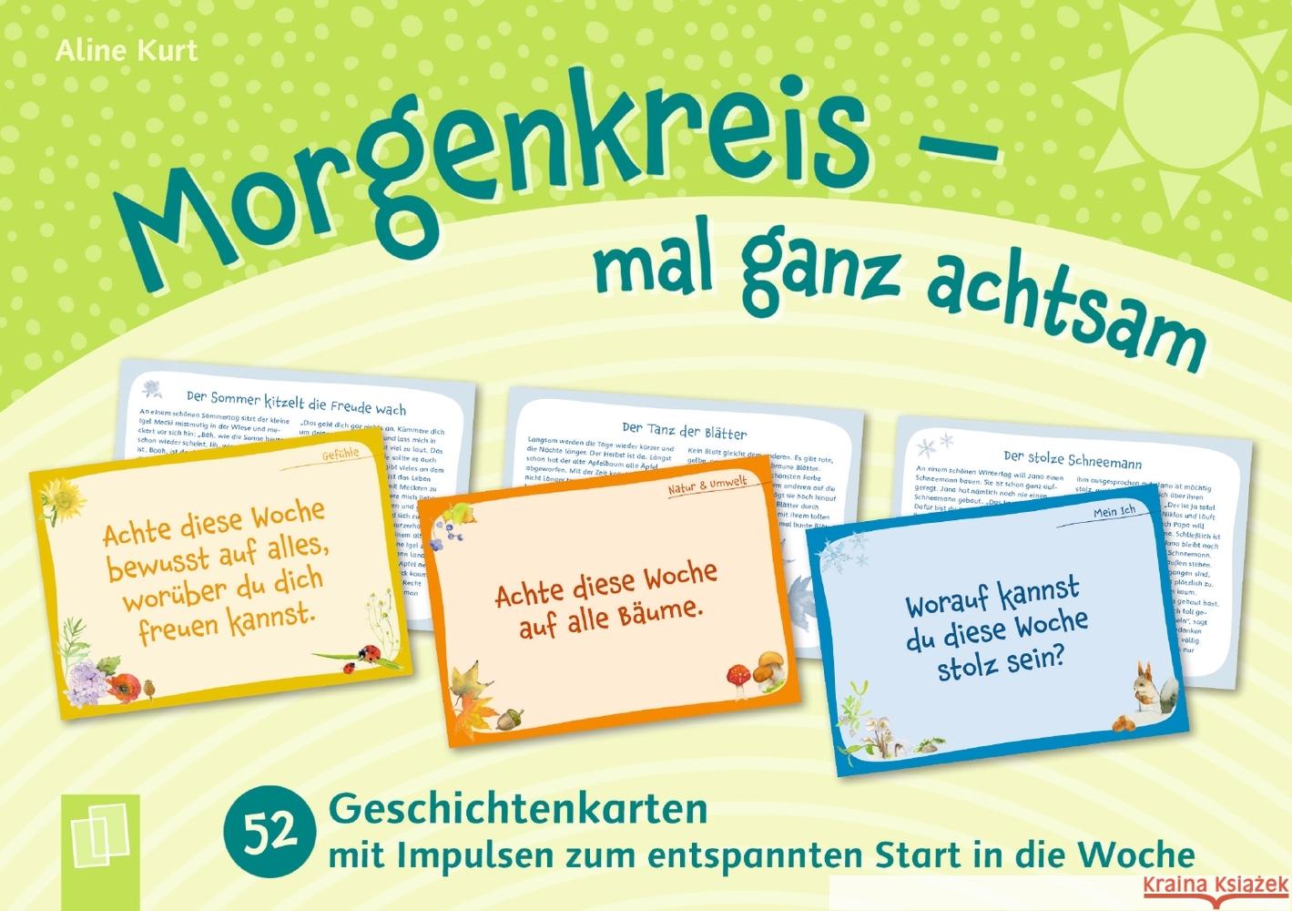 Morgenkreis - mal ganz achtsam Kurt, Aline 9783834649287 Verlag an der Ruhr - książka