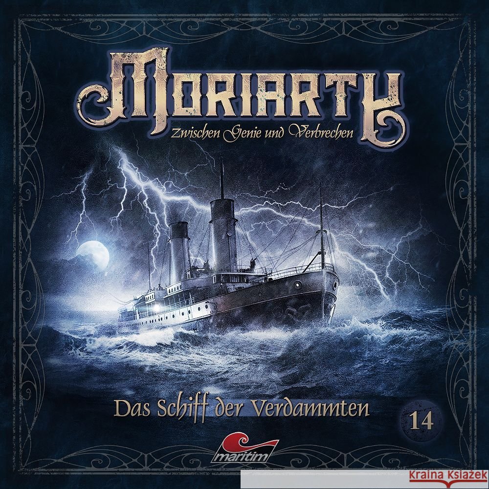 Moriarty - Das Schiff der Verdammten, 1 Audio-CD  9783962825737 All Ears - książka